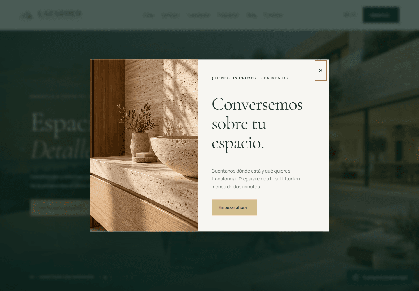 Lazarmed website homepage preview